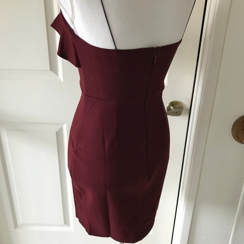 ASTR the Label Ruffle Bodycon Dress Sz Sm - Picture 7 of 7
